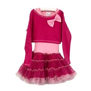 Ooh! La, La! Couture 2pc Pink Tutu Dress 5